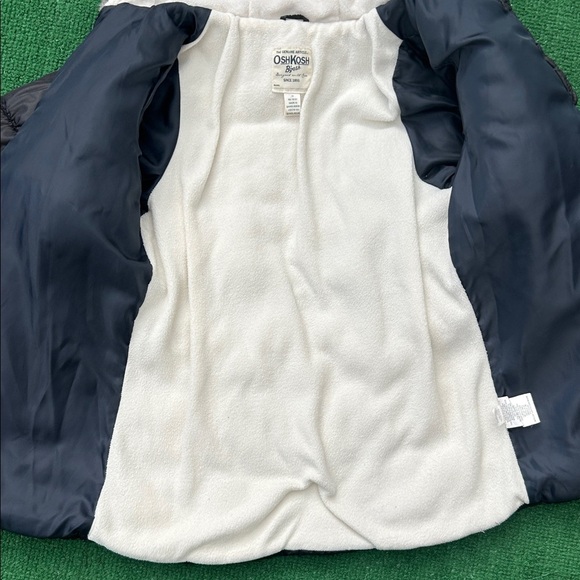 OshKosh B'gosh Dark Gray Puffer Jacket with Hood - Picture 7 of 11